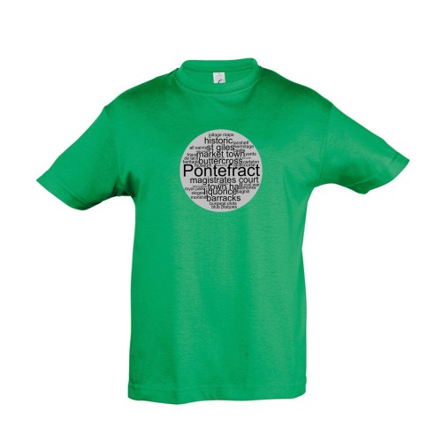 Children's Cotton Tee Shirt - Heritage Plaque Design A