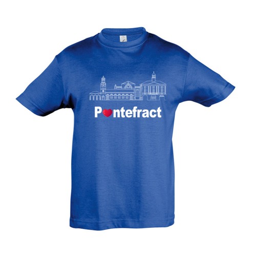 Children's Cotton Tee Shirt - Love Pontefract