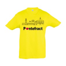 Children's Cotton Tee Shirt - Love Pontefract