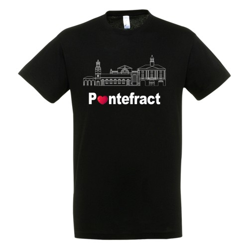 Unisex Cotton Tee Shirt - Love Pontefract