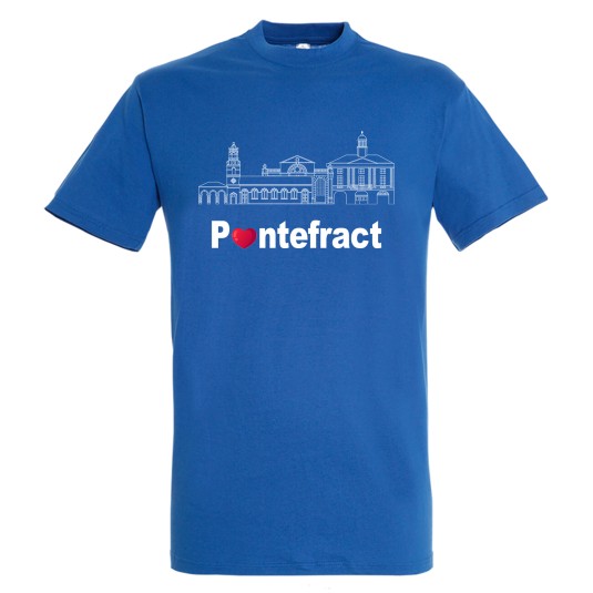 Unisex Cotton Tee Shirt - Love Pontefract